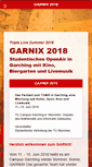 Mobile Screenshot of garnix-festival.de